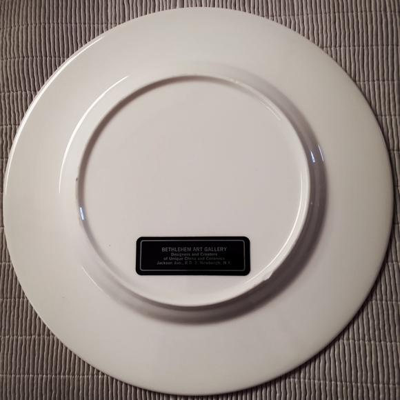 Bethlehem Art Gallery Birds on Branches Decorative Plate - Picture 2 of 5